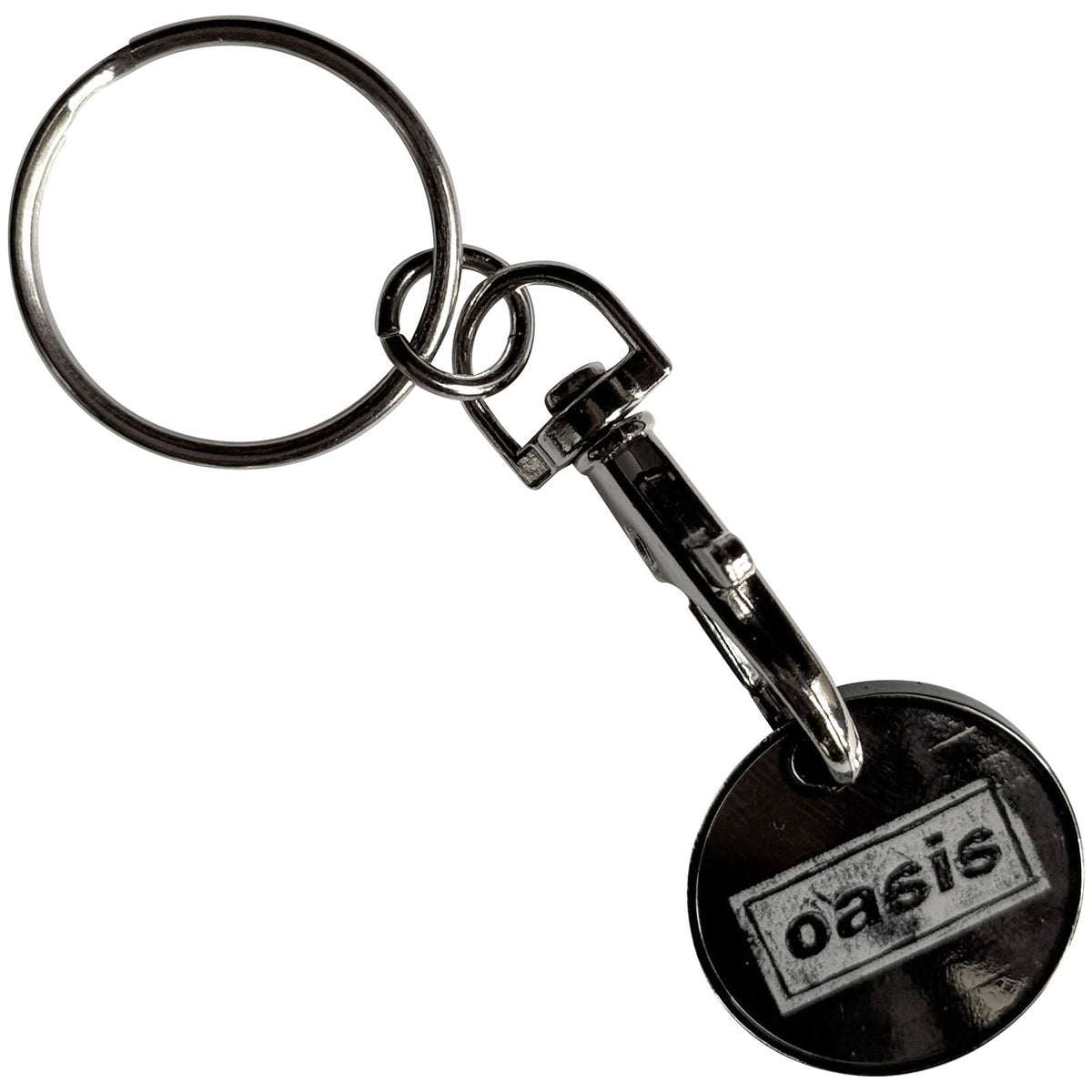 Oasis Keychain: Live '25/Decca Logo Double-Sided Trolley Coin (Ex-Tour)