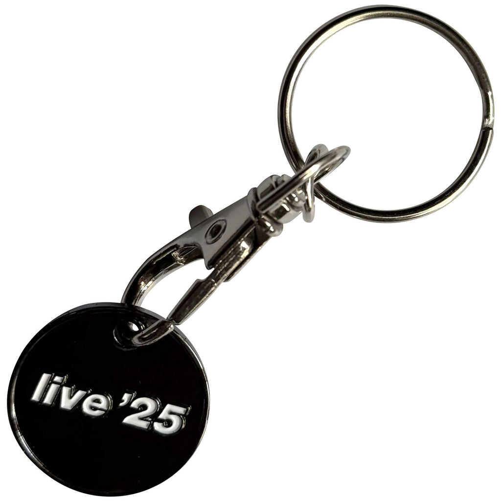 Oasis Keychain: Live '25/Decca Logo Double-Sided Trolley Coin (Ex-Tour)