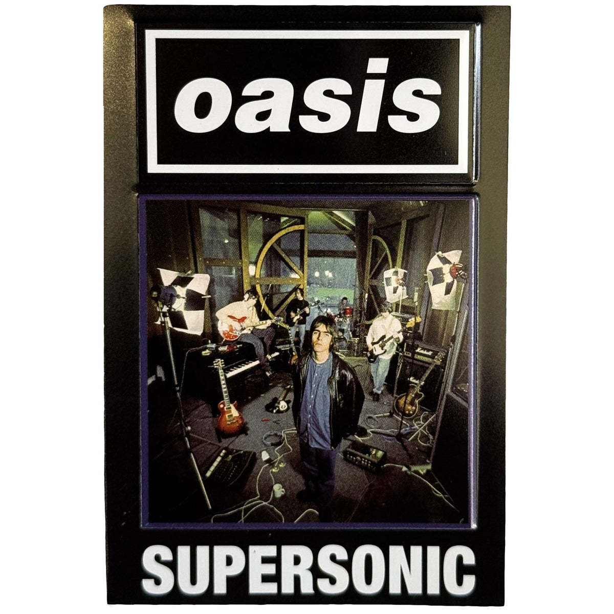 Oasis Fridge Magnet: Supersonic Single (Ex-Tour)
