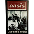 Oasis Fridge Magnet: Cigarettes & Alcohol Single (Ex-Tour)