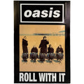 Oasis Fridge Magnet: Roll With It Single (Ex-Tour)