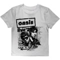 Oasis Kids T-Shirt: Live '25 Rock N Roll Star (White) (Ex-Tour)