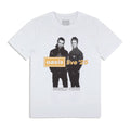 Oasis Unisex T-Shirt: Live '25 Gold Photo (White) (Ex-Tour)