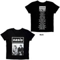 Oasis Kids T-Shirt: Wonderwall Live '25 World (Black) (Back Print & Ex-Tour)