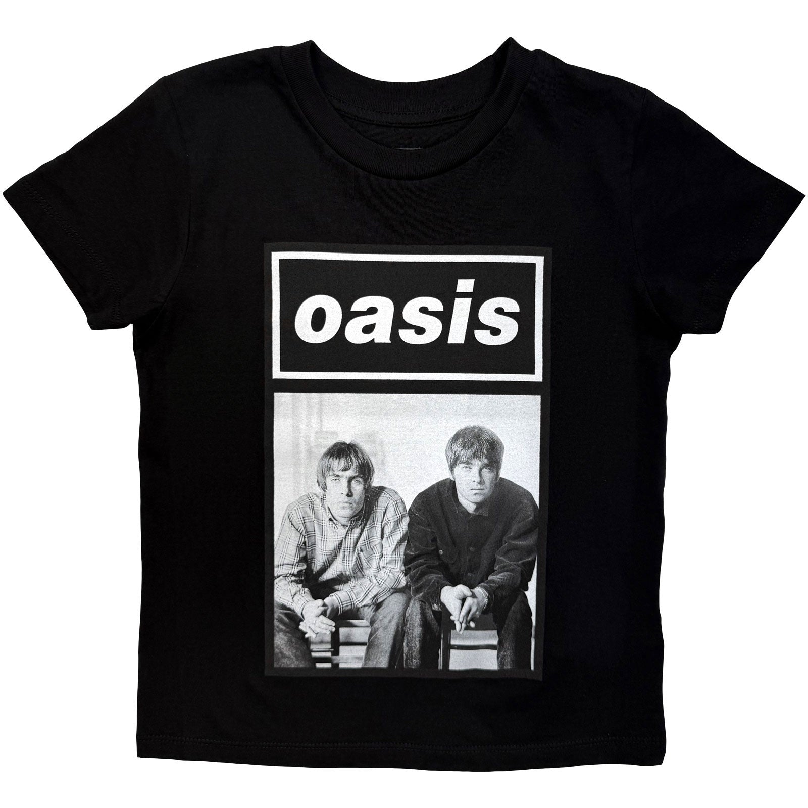 Oasis Kids T-Shirt: Wonderwall Live '25 World (Black) (Back Print & Ex-Tour)