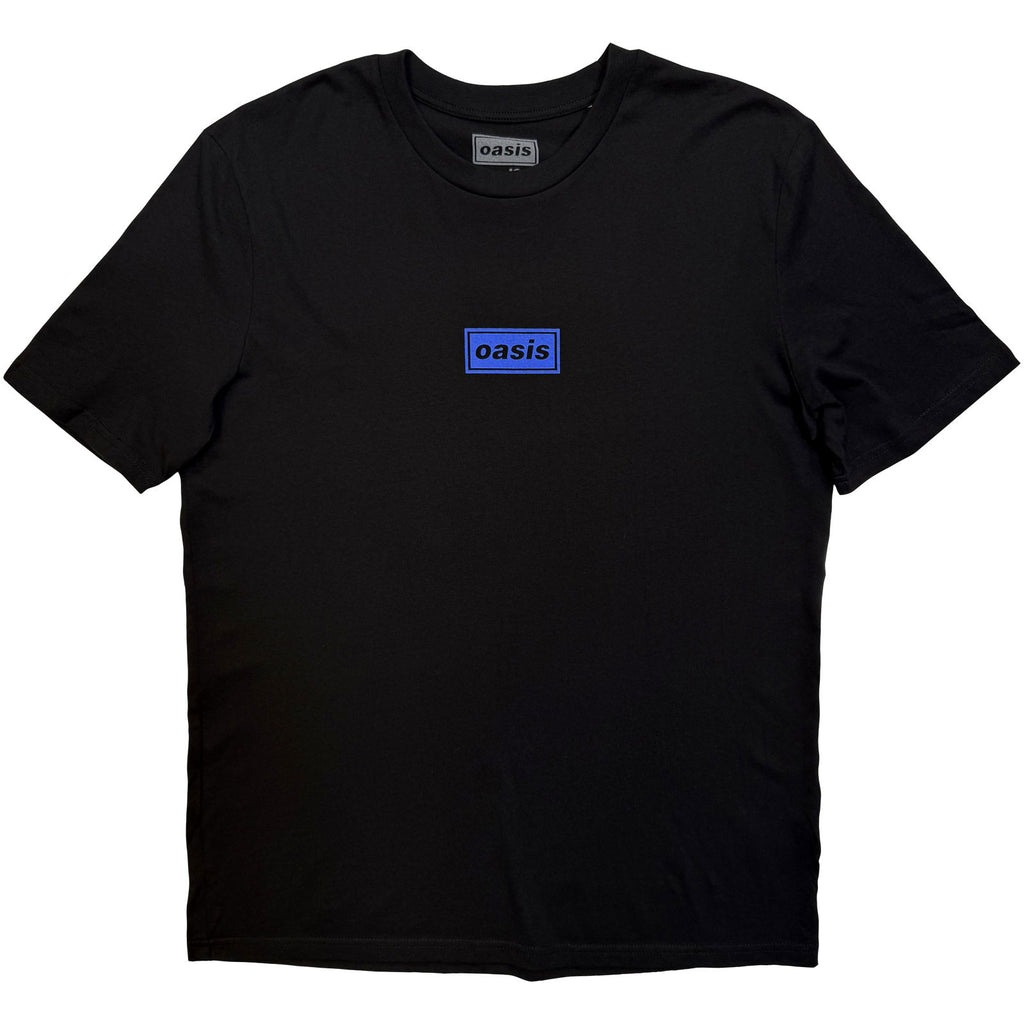 Oasis Unisex T-Shirt: Santiago Half Faces Fan Store (Black) (Back Print & Ex-Tour)