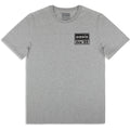 Oasis Unisex T-Shirt: Live 25 Distressed Lockup Pocket (Grey) (Ex-Tour)
