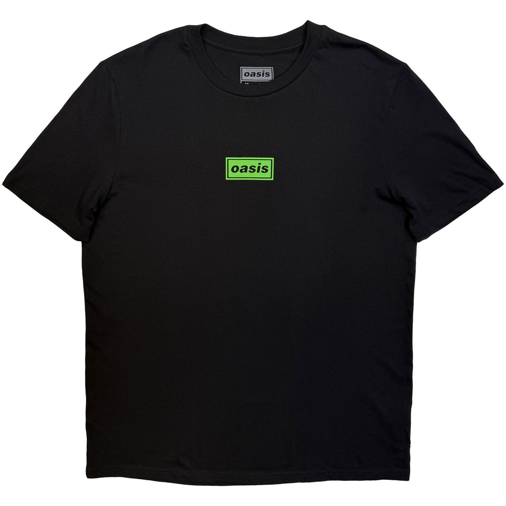 Oasis Unisex T-Shirt: Sao Paulo Half Faces Fan Store (Black) (Back Print & Ex-Tour)