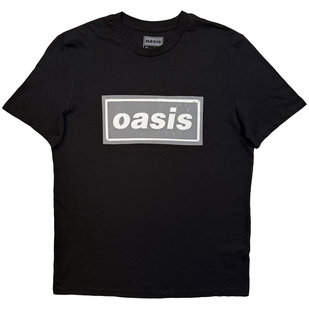 Oasis Unisex T-Shirt: London City Pop Up (Black) (Back Print & Ex-Tour)