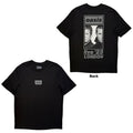 Oasis Unisex T-Shirt: London 28 Sept Event (Black) (Back Print & Ex-Tour)
