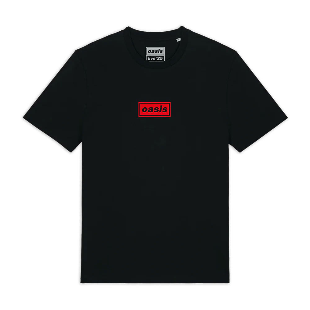 Oasis Unisex T-Shirt: Toronto Half Faces Fan Store (Black) (Back Print & Ex-Tour)
