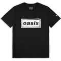 Oasis Unisex T-Shirt: Stencil Logo (Black) (Ex-Tour)