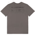 Oasis Unisex T-Shirt: What's The Story Tracklist (Grey) (Back Print & Ex-Tour)