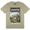 Oasis Unisex T-Shirt: Some Might Say Single Cover (Stone Grey) (Ex-Tour)