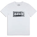 Oasis Unisex T-Shirt: Thread Logo (White) (Ex-Tour)