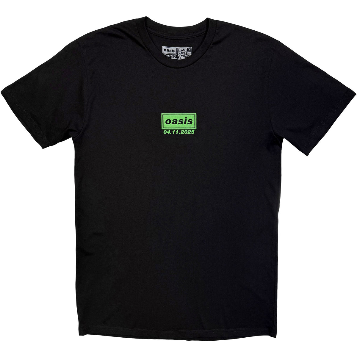 Oasis Unisex T-Shirt: Melbourne 4 Nov Event (Black) (Back Print & Ex-Tour)