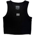 Oasis Unisex Vest T-Shirt: Live '25 Embroidered (Black) (Ex-Tour)