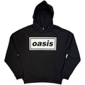 Oasis Unisex Pullover Hoodie: Decca Logo (Black)