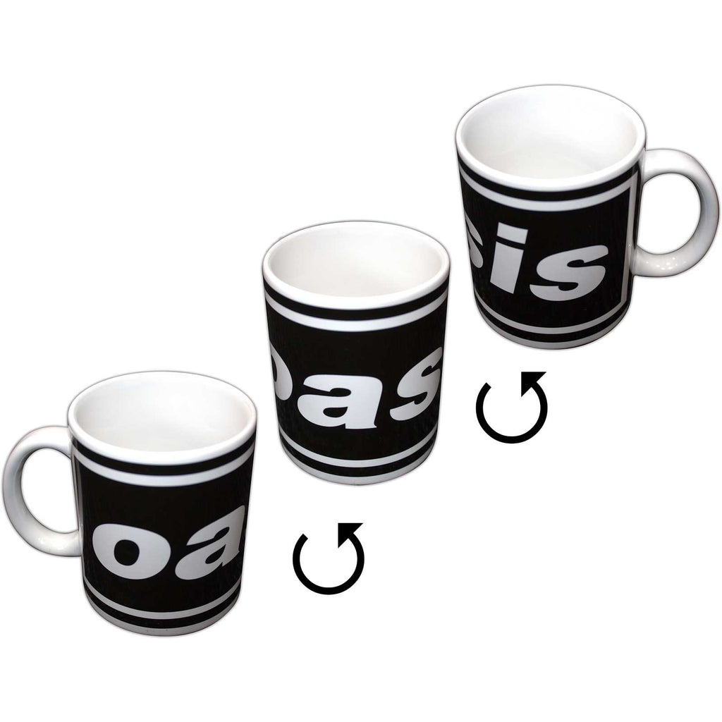 Oasis Unboxed Mug: Classic Logo (White)