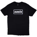 Oasis Unisex T-Shirt: Decca Logo (Black)