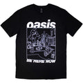Oasis Unisex T-Shirt: Be Here Now Line Drawing (Black)