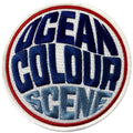 Ocean Colour Scene Woven Patch: Fisheye Logo