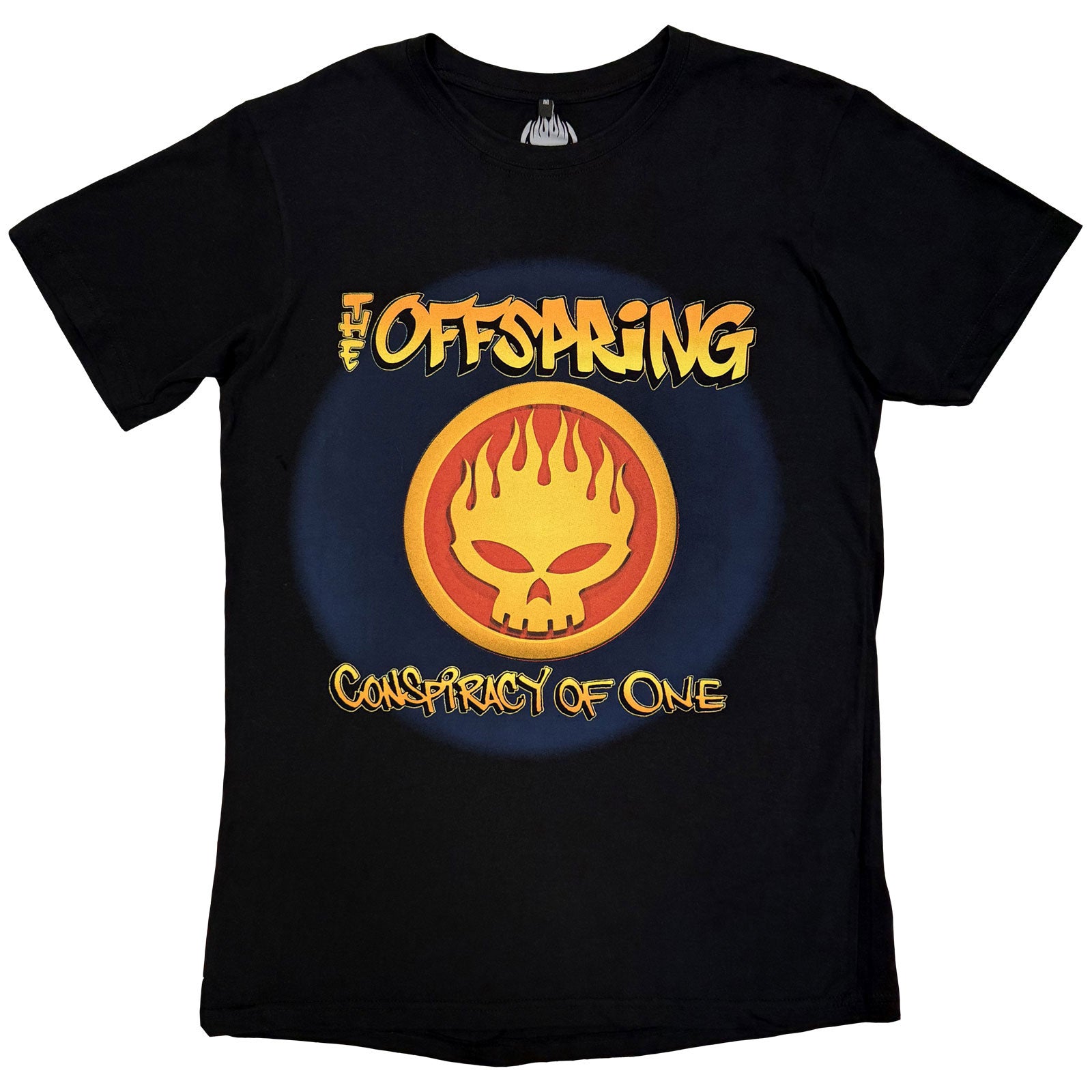 The Offspring Unisex Premium Carbon T-Shirt: Conspiracy Of One Tour '00 (Black) (Back Print)
