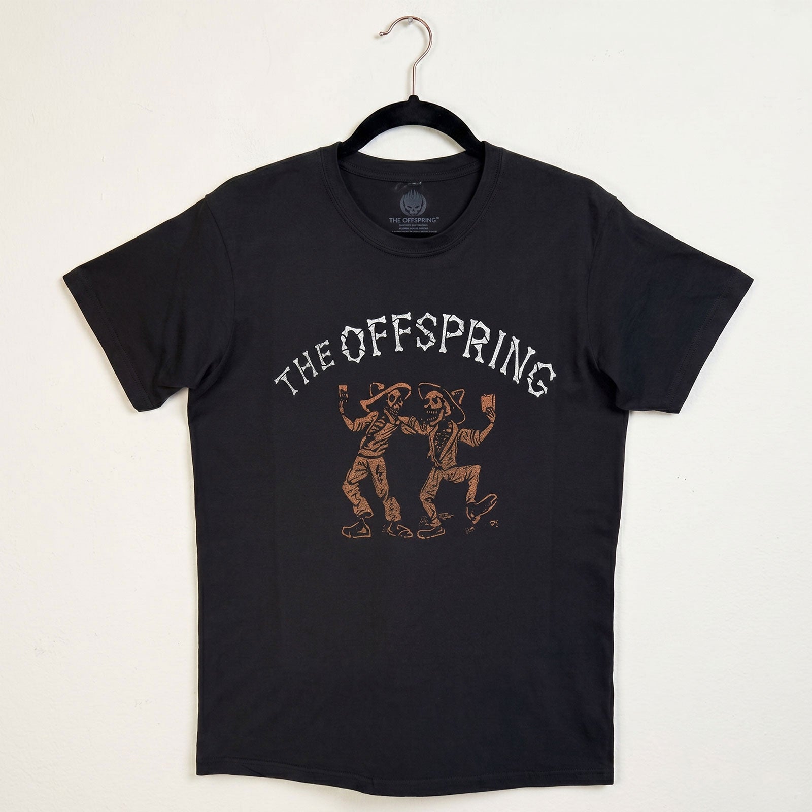 The Offspring Unisex Premium Carbon T-Shirt: Ixnay On The Hombre (Black) (Back Print)