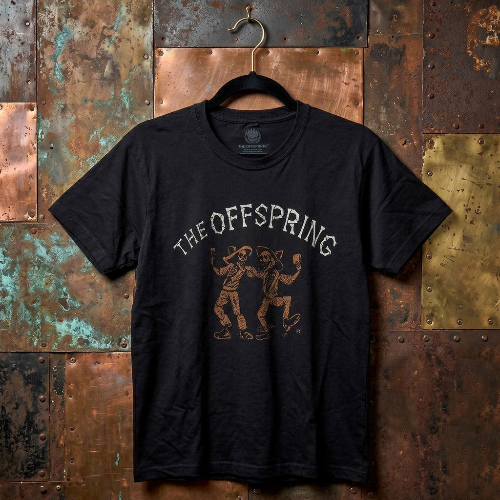 The Offspring Unisex Premium Carbon T-Shirt: Ixnay On The Hombre (Black) (Back Print)