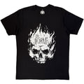 The Offspring Unisex Premium Carbon T-Shirt: Skull (Black)