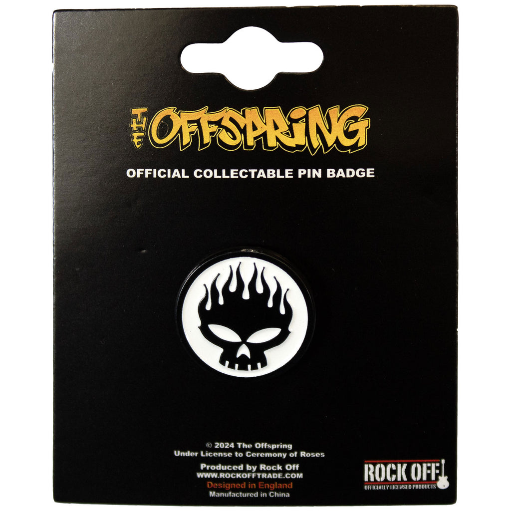 The Offspring Pin Badge: Skull