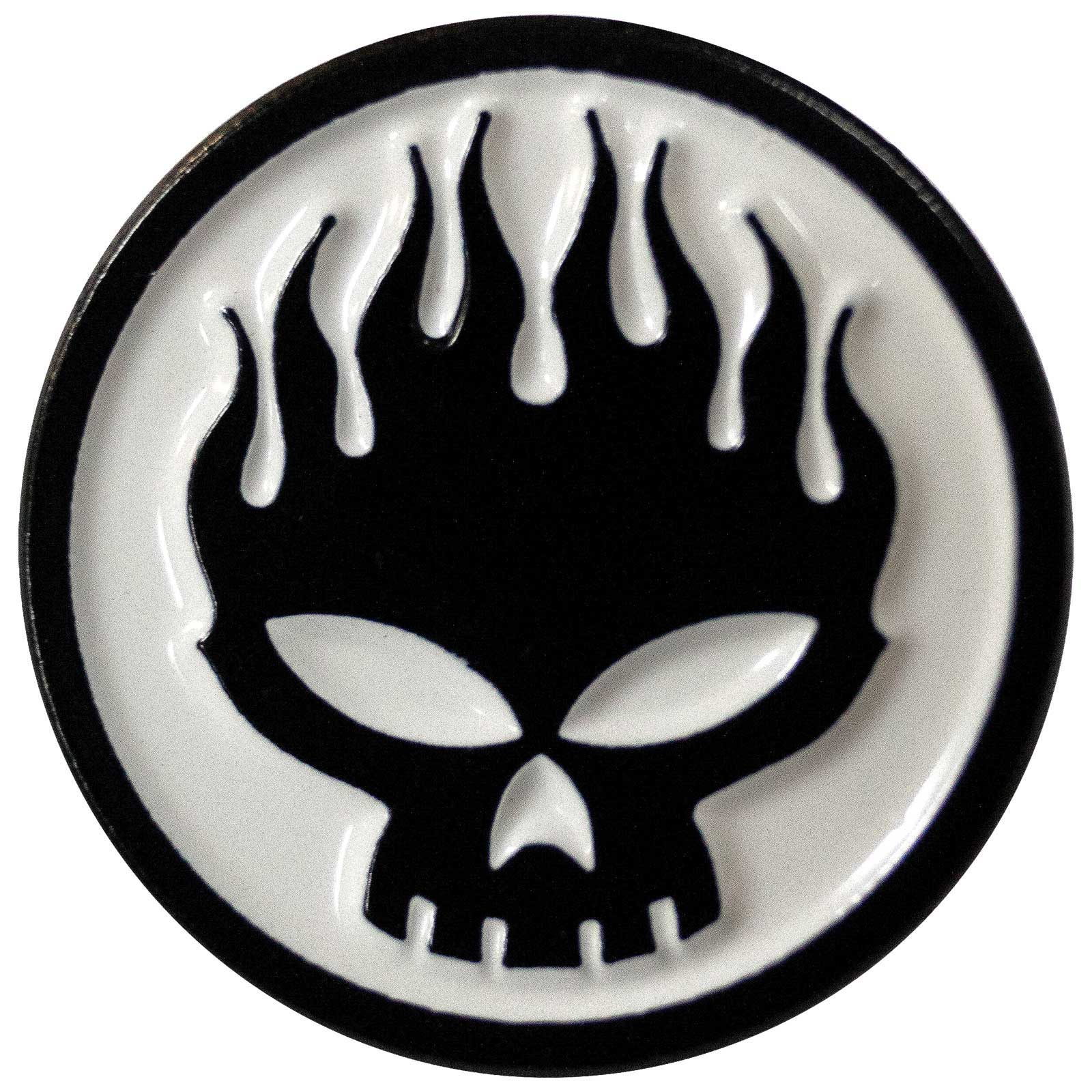 The Offspring Pin Badge: Skull