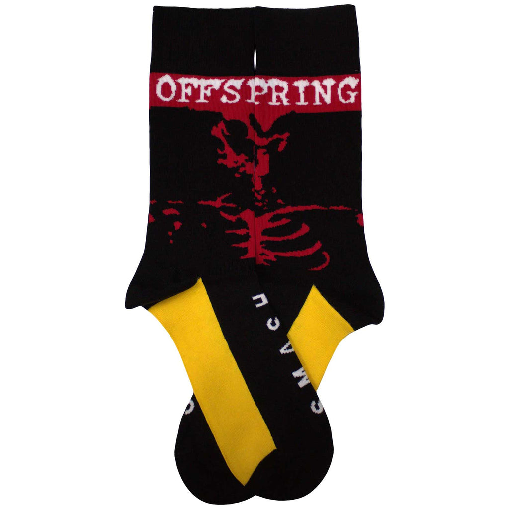 The Offspring Unisex Ankle Socks: Smash (Black) (UK Size 7 - 11)