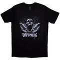 The Offspring Unisex T-Shirt: Feathered Winged Skull (Black)