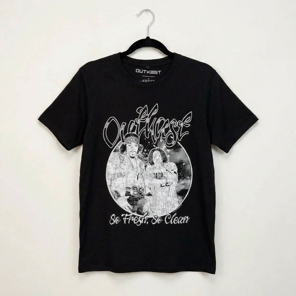 Outkast Unisex Premium Carbon T-Shirt: So Fresh, So Clean (Black)