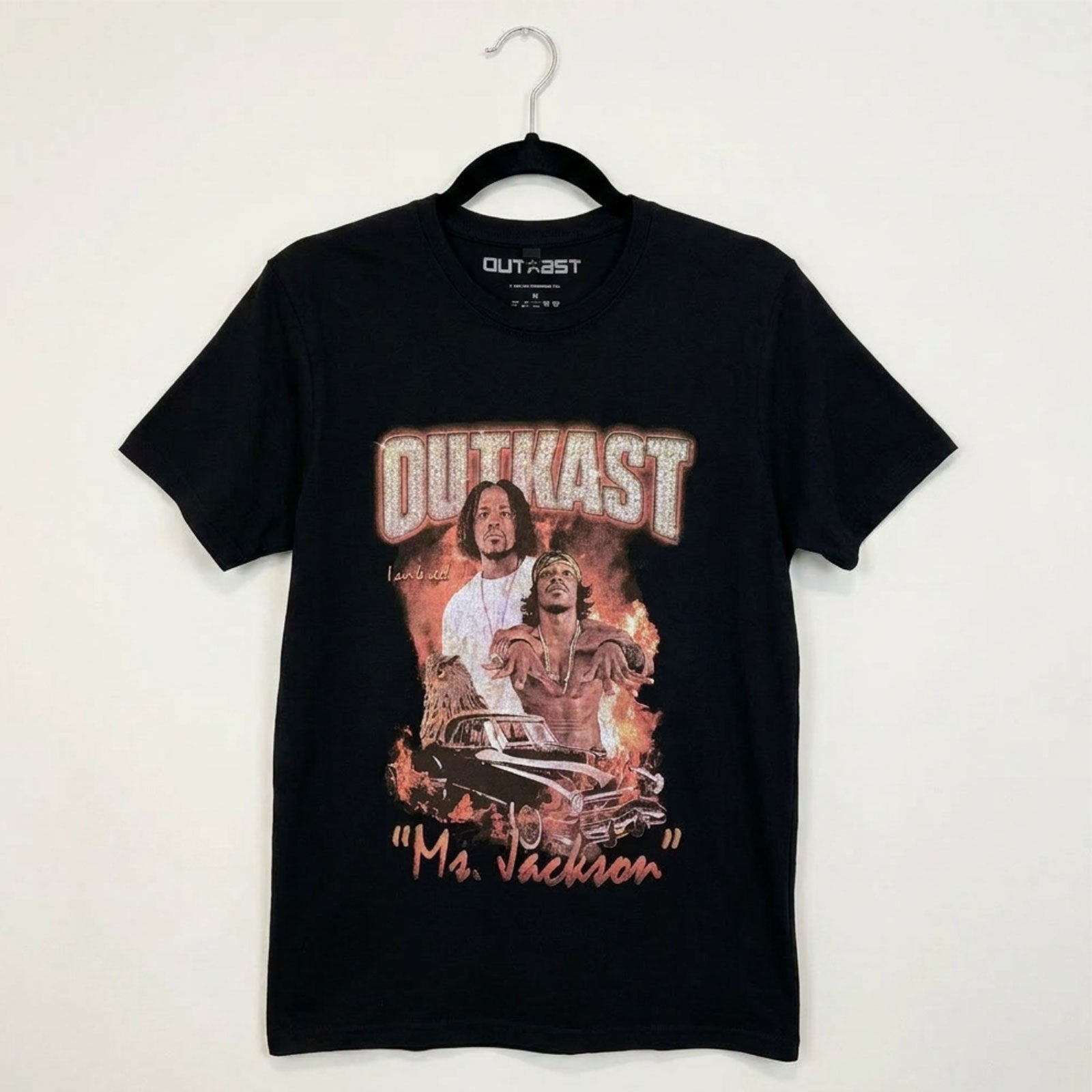 Outkast Unisex Premium Carbon T-Shirt: Ms. Jackson (Black)