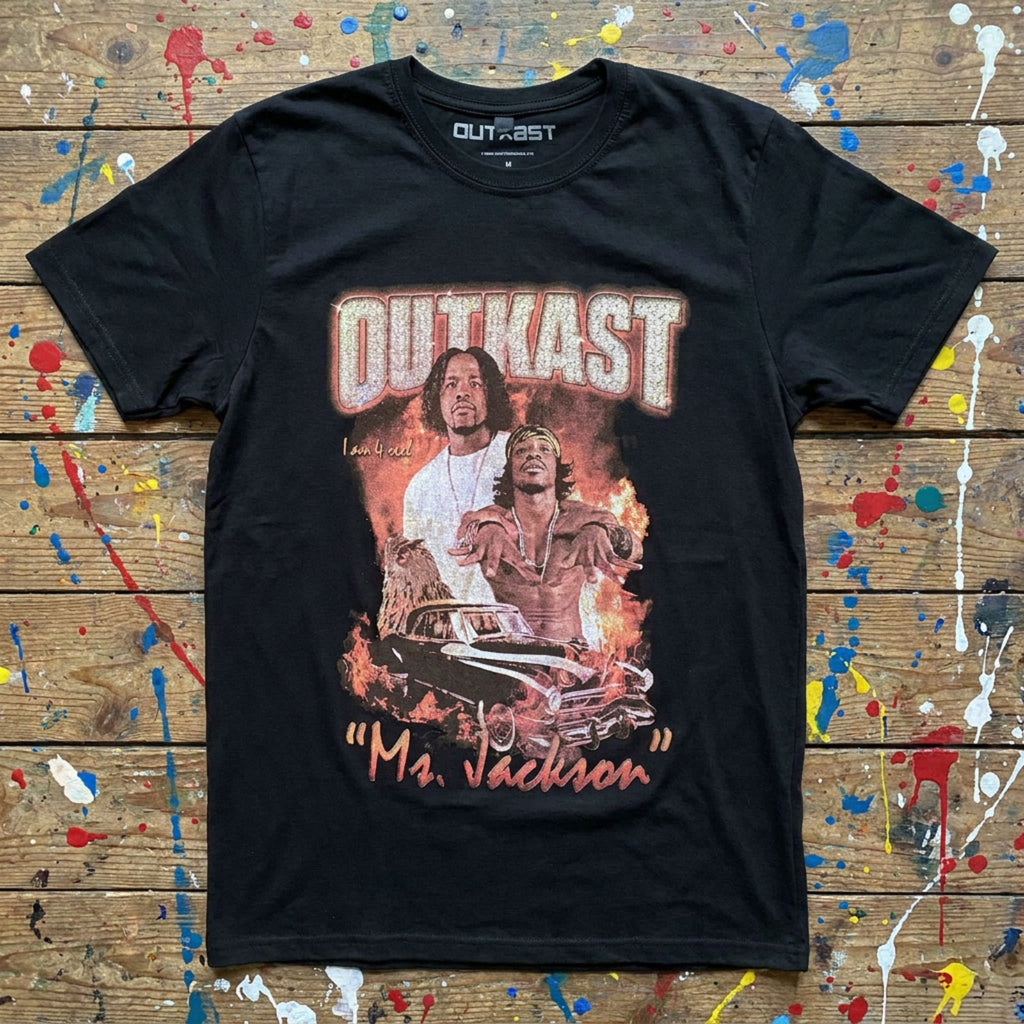 Outkast Unisex Premium Carbon T-Shirt: Ms. Jackson (Black)