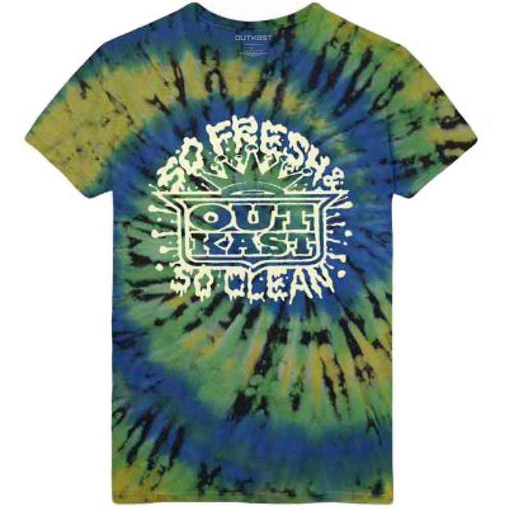 Outkast Unisex T-Shirt: So Fresh (Green) (Wash Collection)