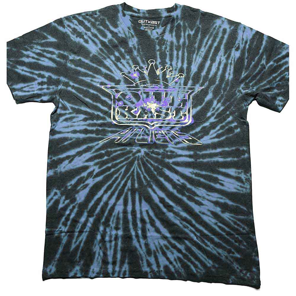 Outkast Unisex T-Shirt: Space ATLiens (Blue) (Wash Collection)
