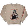 Olivia Rodrigo Unisex Sweatshirt: Love Is Embarrassing (Sand)