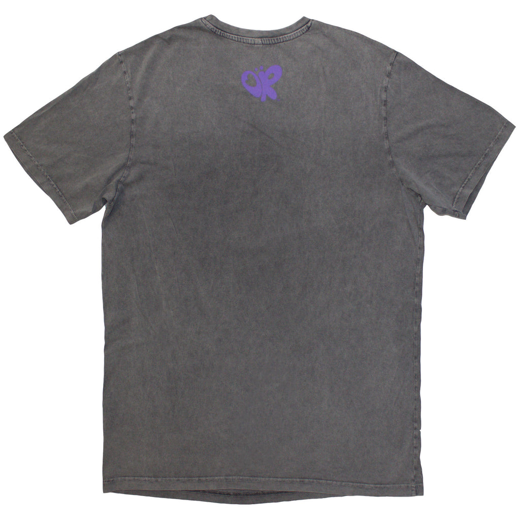 Olivia Rodrigo Unisex T-Shirt: Guts Album Cover (Grey Wash) (Back Print & Wash Collection)