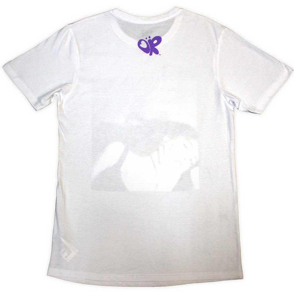 Olivia Rodrigo Unisex T-Shirt: Guts Album Cover (White) (Back Print)