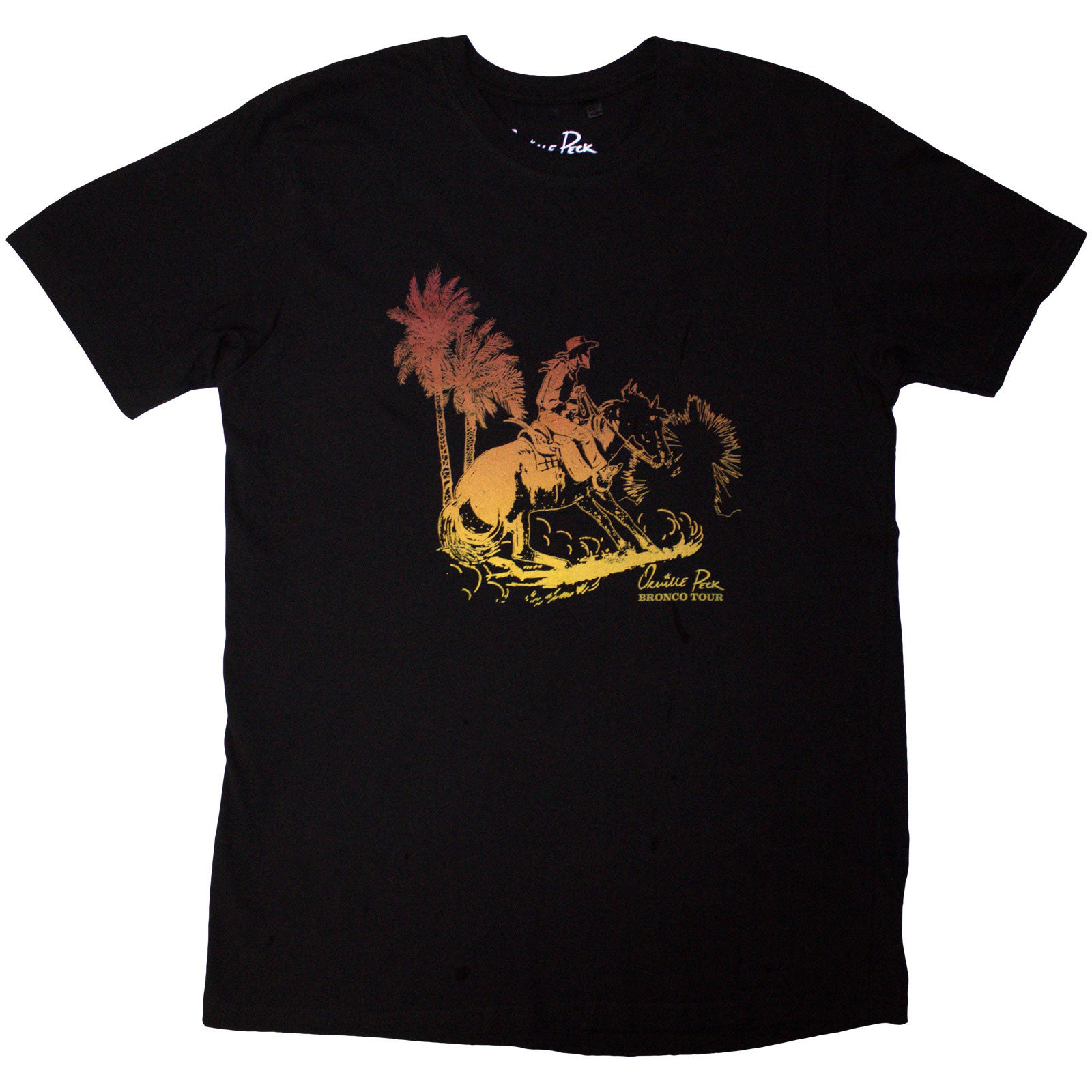 Orville Peck Unisex T-Shirt: Daytona Sands (Black) (Back Print)