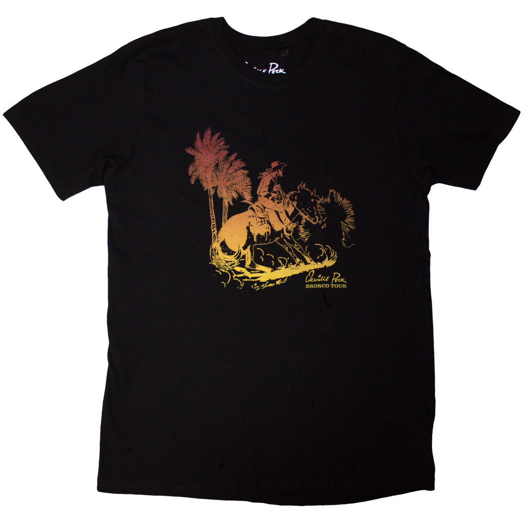 Orville Peck Unisex T-Shirt: Daytona Sands (Black) (Back Print)