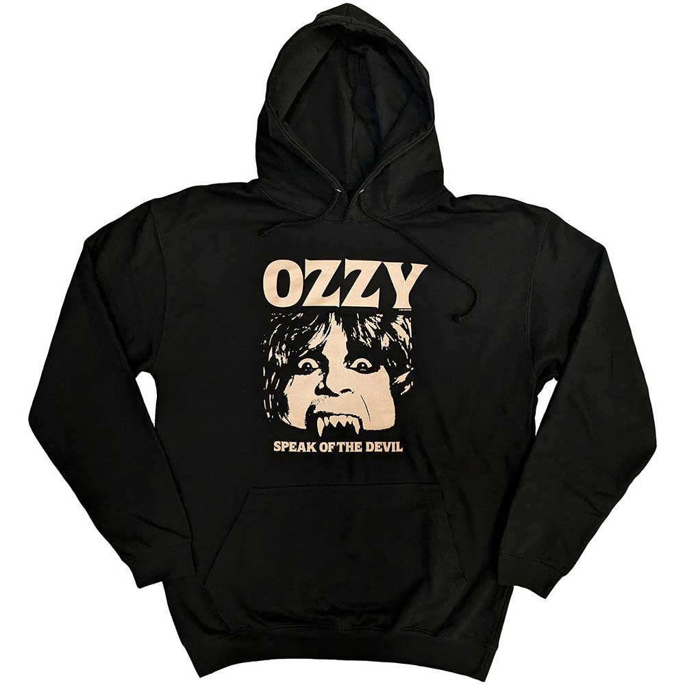 Ozzy Osbourne Unisex Pullover Hoodie: Speak Of The Devil (Black)