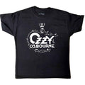 Ozzy Osbourne Kids T-Shirt: Logo (Black)