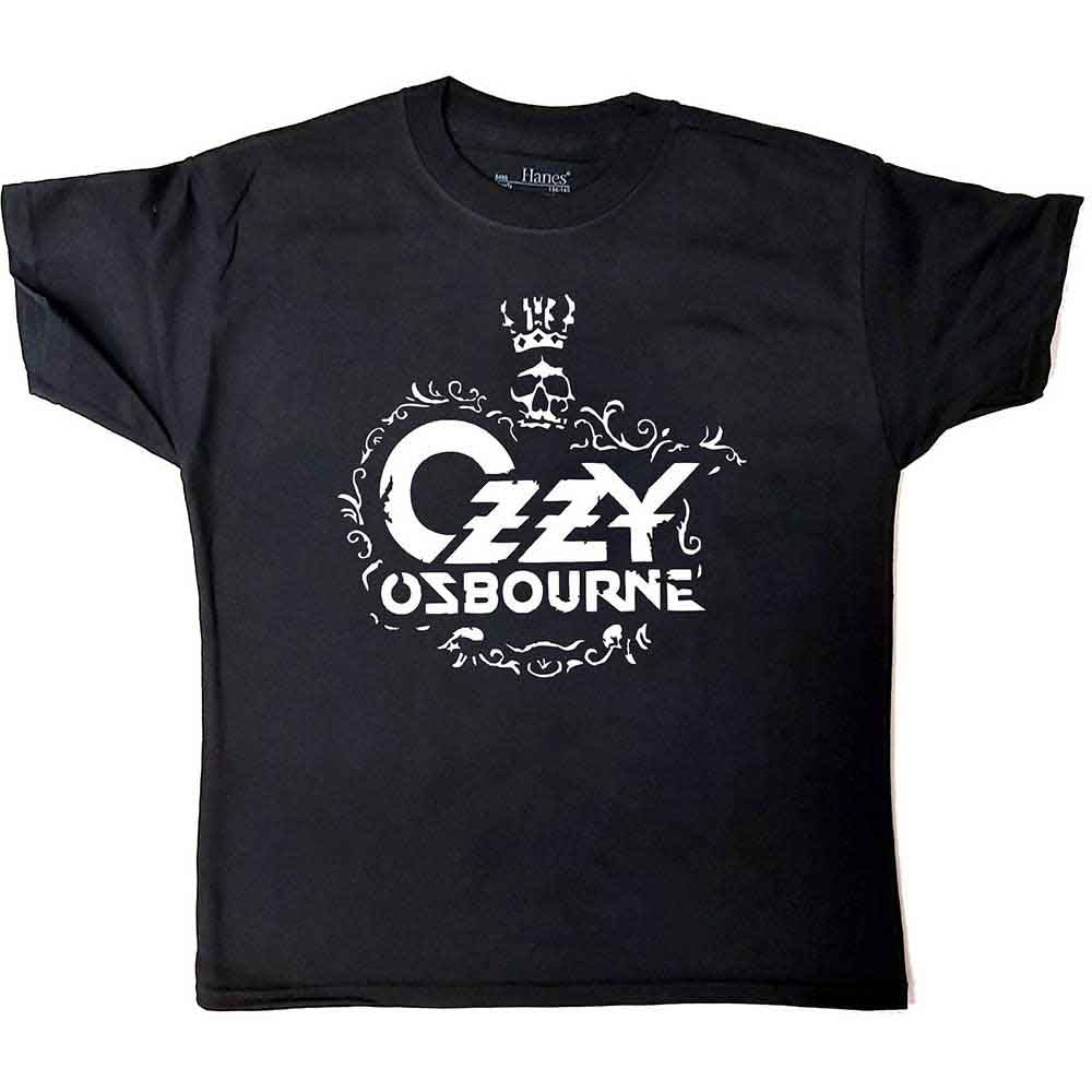 Ozzy Osbourne Kids T-Shirt: Logo (Black)