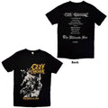 Ozzy Osbourne Unisex T-Shirt: Ultimate Sin Tribute (Black) (Back Print)