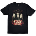 Ozzy Osbourne Unisex T-Shirt: Crows & Bars (Black)