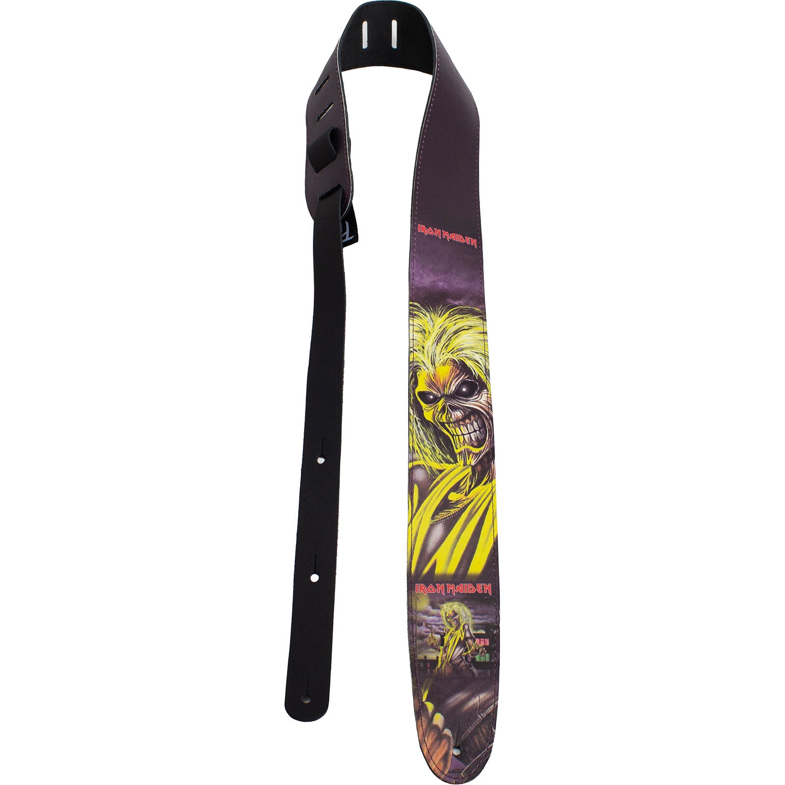 Iron Maiden  Guitar Strap (Leather): Killers (Black)